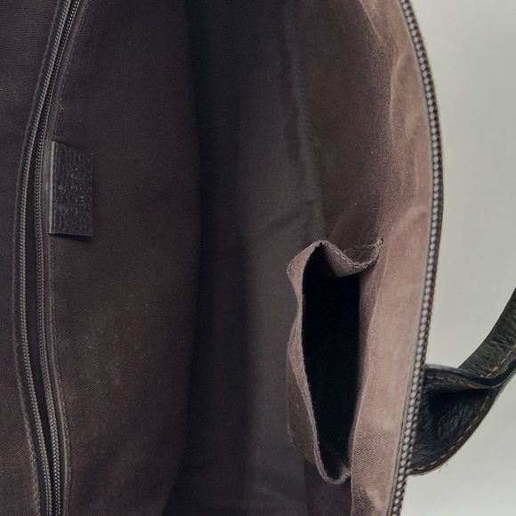 💯% Authentic Gucci Coated Canvas Tote Bag - Picture 7 of 9